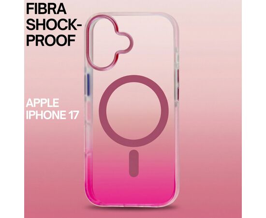 Чохол до мобільного телефона BeCover FIBRA Shock-Proof MagSafe Apple iPhone 17 Pink (715447), зображення 3