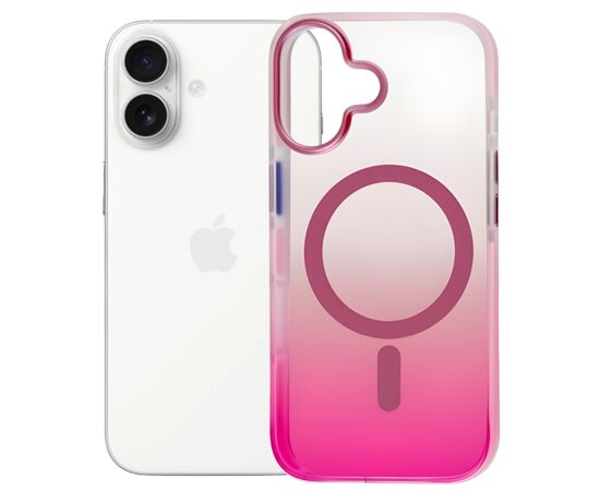 Чохол до мобільного телефона BeCover FIBRA Shock-Proof MagSafe Apple iPhone 17 Pink (715447)