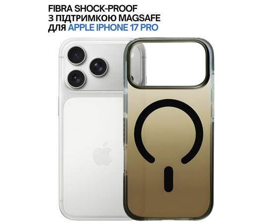 Чохол до мобільного телефона BeCover FIBRA Shock-Proof MagSafe Apple iPhone 17 Pro Clay (715462), зображення 4