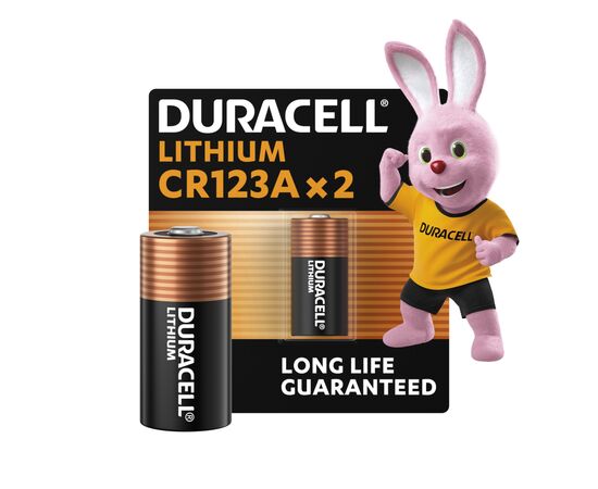 Батарейка Duracell 123 3V High Power літієва, CR123/CR123A/CR17345, 2 шт. в упаковці (5002979)