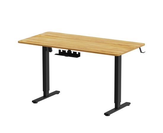 Компьютерный стол OfficePro ODE1470LW 1400 х 700 мм Light Wood/Black (ODE1470LW), изображение 2