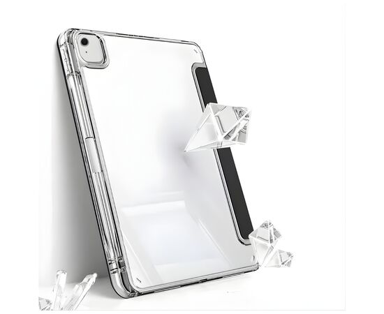 Чохол до планшета BeCover Ultra Slim Origami Transparent Apple iPad Air 13" M4 2026 Black (715287), зображення 4