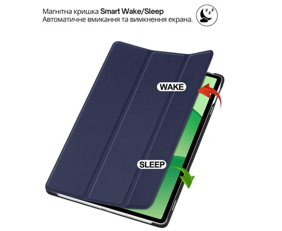 Чохол до планшета BeCover Smart Case Apple iPad Air 13" M4 2026 Deep Blue (715301), зображення 6