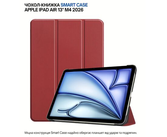 Чохол до планшета BeCover Smart Case Apple iPad Air 13" M4 2026 Red Wine (715304), зображення 4