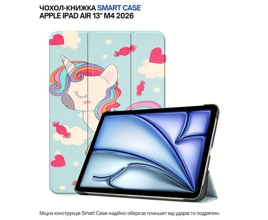Чохол до планшета BeCover Smart Case Apple iPad Air 13" M4 2026 Unicorn (715309), зображення 5