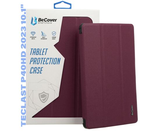 Чохол до планшета BeCover Smart Case Teclast P40HD 2023 10.1" Red Wine (711093), зображення 4