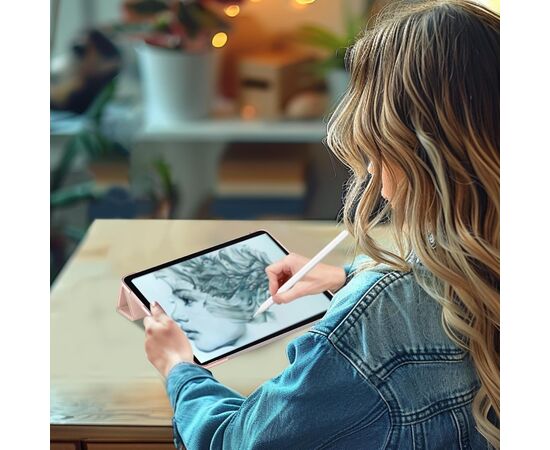 Чохол до планшета BeCover Tri Fold Hard Apple iPad Air 13" M4 2026 Pink (715335), зображення 6