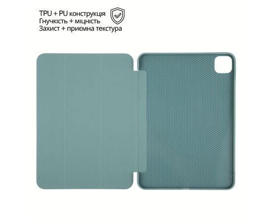 Чохол до планшета BeCover Tri Fold Soft TPU Silicone Apple iPad Air 13" M4 2026 Dark Green (715329), зображення 5