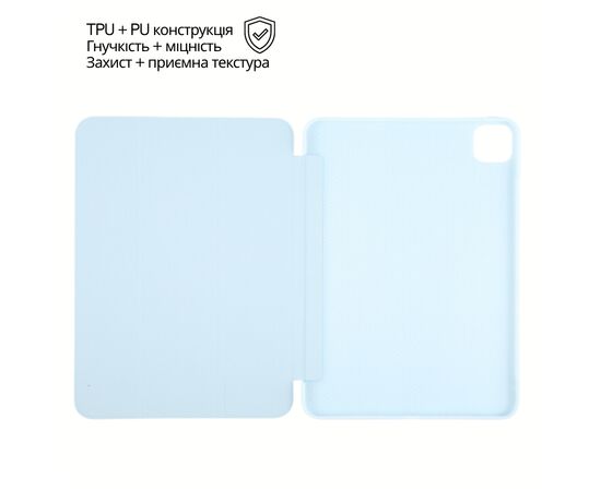 Чохол до планшета BeCover Tri Fold Soft TPU Silicone Apple iPad Air 13" M4 2026 Light Blue (715330), зображення 5