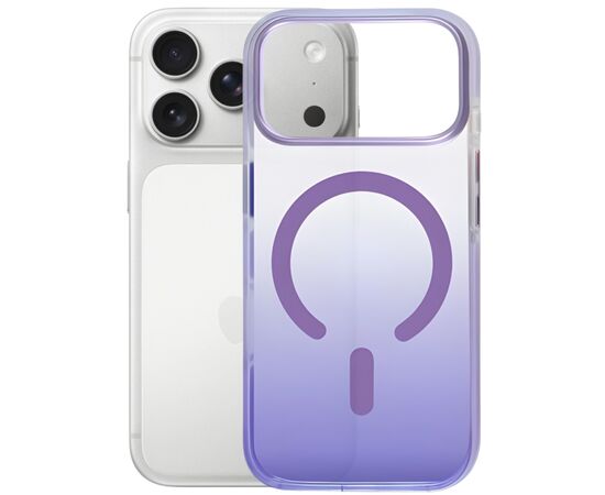 Чохол до мобільного телефона BeCover FIBRA Shock-Proof MagSafe Apple iPhone 17 Pro Light Purple (715464)