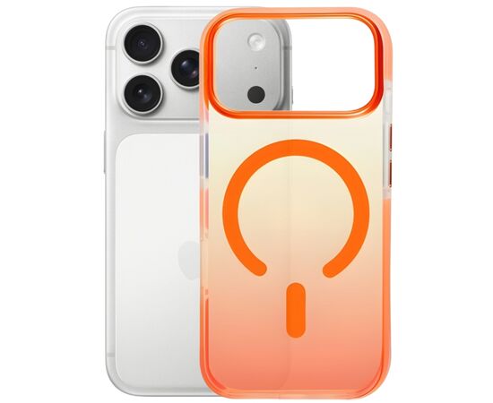 Чохол до мобільного телефона BeCover FIBRA Shock-Proof MagSafe Apple iPhone 17 Pro Max Orange (715473)