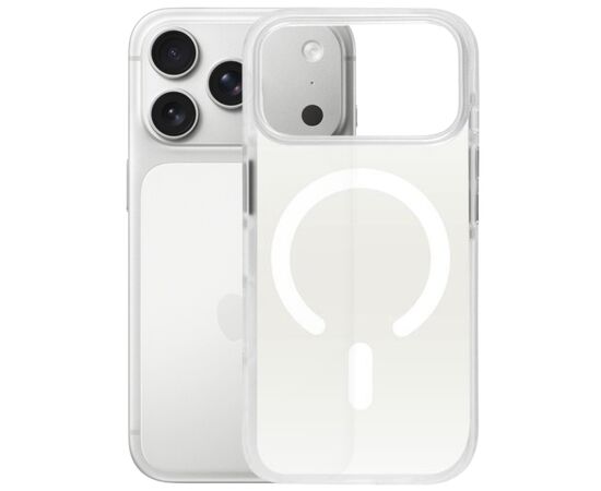 Чохол до мобільного телефона BeCover FIBRA Shock-Proof MagSafe Apple iPhone 17 Pro Max White (715475)