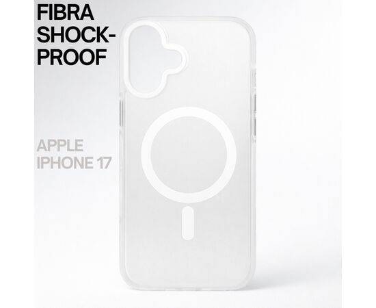 Чохол до мобільного телефона BeCover FIBRA Shock-Proof MagSafe Apple iPhone 17 White (715448), зображення 4