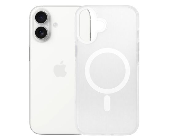 Чохол до мобільного телефона BeCover FIBRA Shock-Proof MagSafe Apple iPhone 17 White (715448)