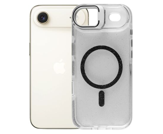 Чохол до мобільного телефона BeCover FIBRA Star Shine MagSafe Apple iPhone 17 Air Black (715418)
