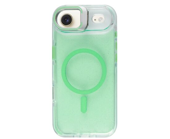 Чохол до мобільного телефона BeCover FIBRA Star Shine MagSafe Apple iPhone 17 Air Green (715420), зображення 2
