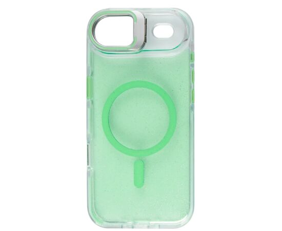 Чохол до мобільного телефона BeCover FIBRA Star Shine MagSafe Apple iPhone 17 Air Green (715420), зображення 3