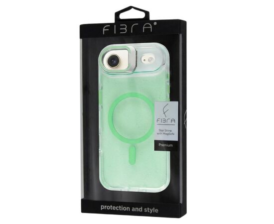 Чохол до мобільного телефона BeCover FIBRA Star Shine MagSafe Apple iPhone 17 Air Green (715420), зображення 4