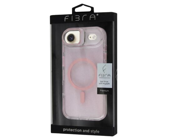 Чохол до мобільного телефона BeCover FIBRA Star Shine MagSafe Apple iPhone 17 Air Light Pink (715421), зображення 6