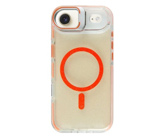 Чохол до мобільного телефона BeCover FIBRA Star Shine MagSafe Apple iPhone 17 Air Orange (715422), зображення 2