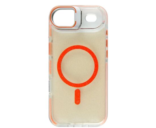 Чохол до мобільного телефона BeCover FIBRA Star Shine MagSafe Apple iPhone 17 Air Orange (715422), зображення 3
