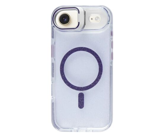 Чохол до мобільного телефона BeCover FIBRA Star Shine MagSafe Apple iPhone 17 Air Purple (715423), зображення 2