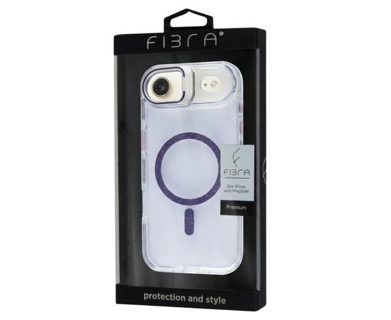 Чохол до мобільного телефона BeCover FIBRA Star Shine MagSafe Apple iPhone 17 Air Purple (715423), зображення 8
