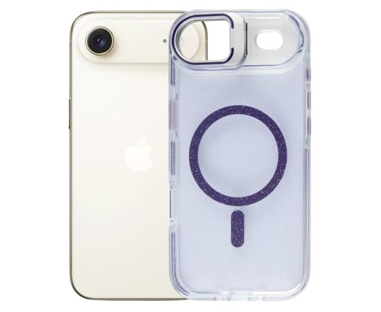 Чохол до мобільного телефона BeCover FIBRA Star Shine MagSafe Apple iPhone 17 Air Purple (715423)