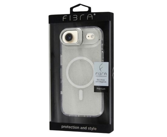Чохол до мобільного телефона BeCover FIBRA Star Shine MagSafe Apple iPhone 17 Air White (715424), зображення 4
