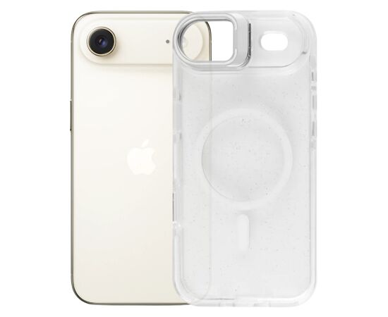 Чохол до мобільного телефона BeCover FIBRA Star Shine MagSafe Apple iPhone 17 Air White (715424)