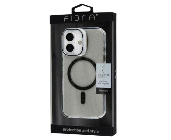 Чохол до мобільного телефона BeCover FIBRA Star Shine MagSafe Apple iPhone 17 Black (715411), зображення 5