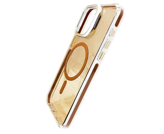 Чохол до мобільного телефона BeCover FIBRA Star Shine MagSafe Apple iPhone 17 Desert Gold (715412), зображення 3