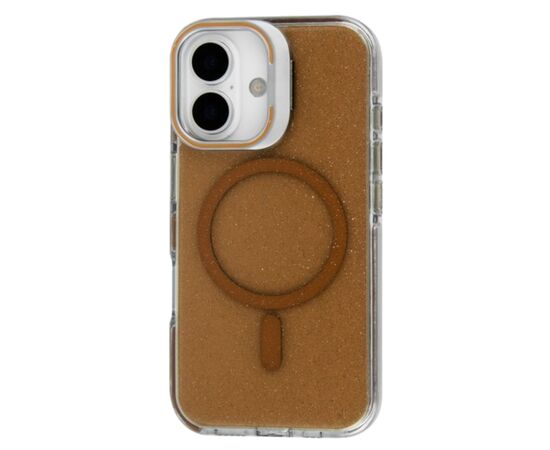 Чохол до мобільного телефона BeCover FIBRA Star Shine MagSafe Apple iPhone 17 Desert Gold (715412)