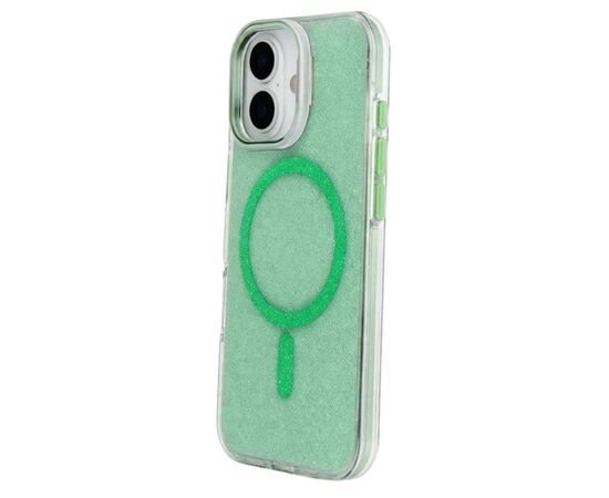 Чохол до мобільного телефона BeCover FIBRA Star Shine MagSafe Apple iPhone 17 Green (715413), зображення 3