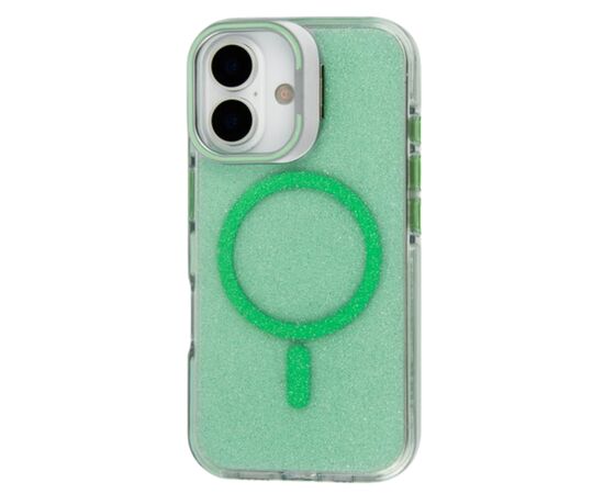 Чохол до мобільного телефона BeCover FIBRA Star Shine MagSafe Apple iPhone 17 Green (715413)