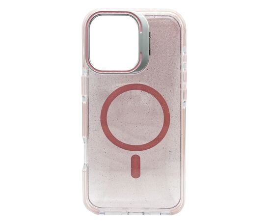 Чохол до мобільного телефона BeCover FIBRA Star Shine MagSafe Apple iPhone 17 Light Pink (715414), зображення 2