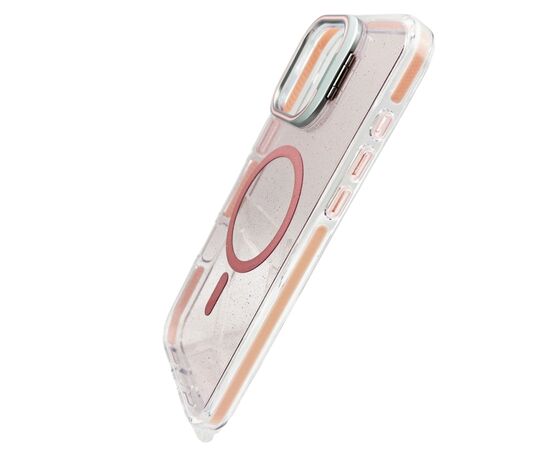 Чохол до мобільного телефона BeCover FIBRA Star Shine MagSafe Apple iPhone 17 Light Pink (715414), зображення 3