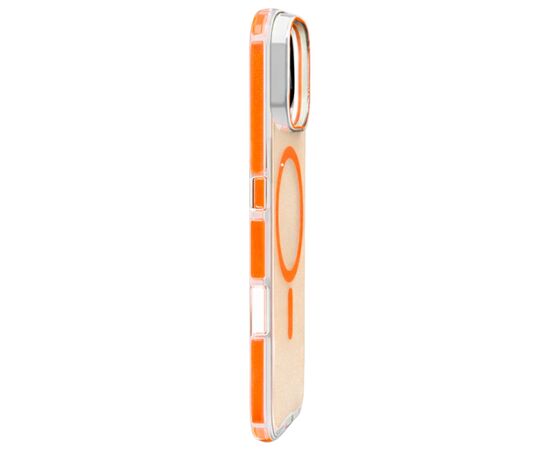 Чохол до мобільного телефона BeCover FIBRA Star Shine MagSafe Apple iPhone 17 Orange (715415), зображення 3
