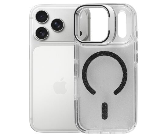 Чохол до мобільного телефона BeCover FIBRA Star Shine MagSafe Apple iPhone 17 Pro Black (715425)