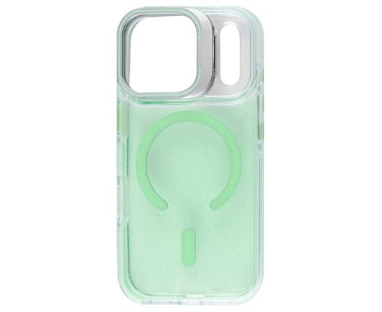 Чохол до мобільного телефона BeCover FIBRA Star Shine MagSafe Apple iPhone 17 Pro Green (715427), зображення 2