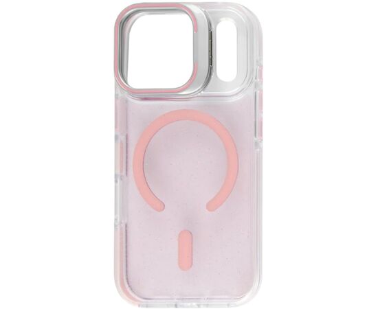 Чохол до мобільного телефона BeCover FIBRA Star Shine MagSafe Apple iPhone 17 Pro Light Pink (715428), зображення 2