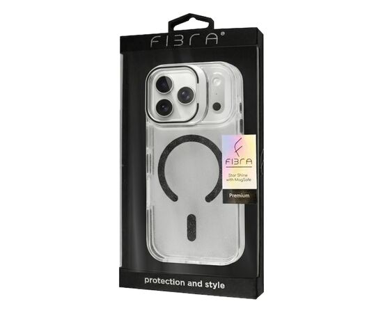 Чохол до мобільного телефона BeCover FIBRA Star Shine MagSafe Apple iPhone 17 Pro Max Black (715432), зображення 4