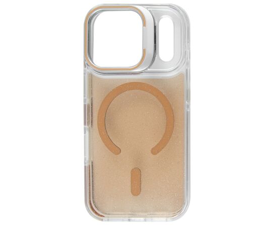 Чохол до мобільного телефона BeCover FIBRA Star Shine MagSafe Apple iPhone 17 Pro Max Desert Gold (715433), зображення 2