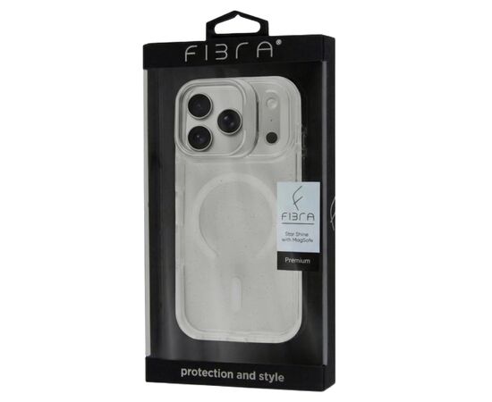Чохол до мобільного телефона BeCover FIBRA Star Shine MagSafe Apple iPhone 17 Pro Max White (715438), зображення 3