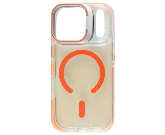 Чохол до мобільного телефона BeCover FIBRA Star Shine MagSafe Apple iPhone 17 Pro Orange (715429), зображення 2