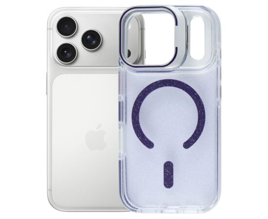 Чохол до мобільного телефона BeCover FIBRA Star Shine MagSafe Apple iPhone 17 Pro Purple (715430)