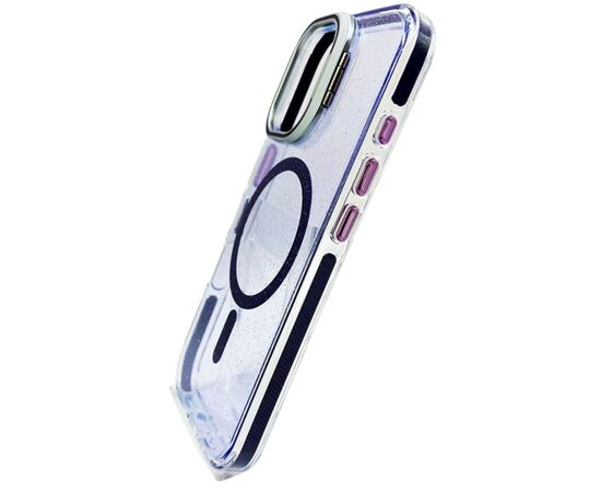 Чохол до мобільного телефона BeCover FIBRA Star Shine MagSafe Apple iPhone 17 Purple (715416), зображення 3