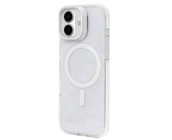 Чохол до мобільного телефона BeCover FIBRA Star Shine MagSafe Apple iPhone 17 White (715417), зображення 2