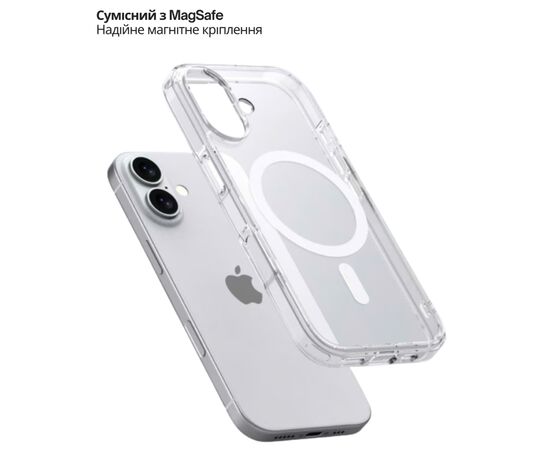 Чохол до мобільного телефона BeCover FIBRA Crystal MagSafe Apple iPhone 17 (715366), зображення 3
