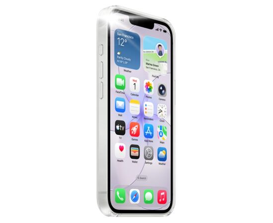 Чохол до мобільного телефона BeCover FIBRA Crystal MagSafe Apple iPhone 17 Pro (715369), зображення 3